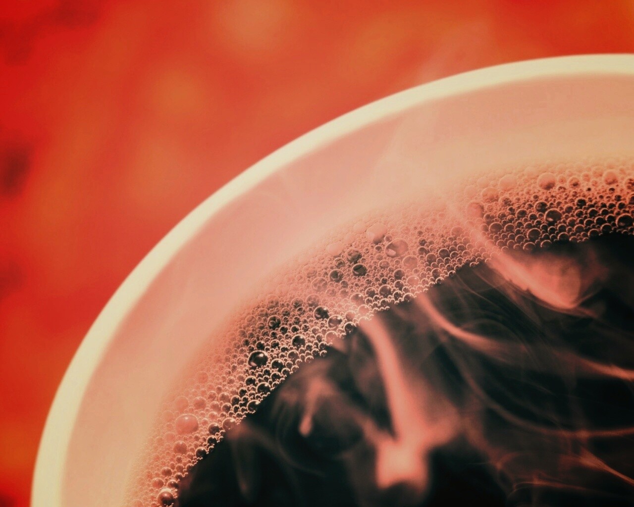 Горячее кофе обои