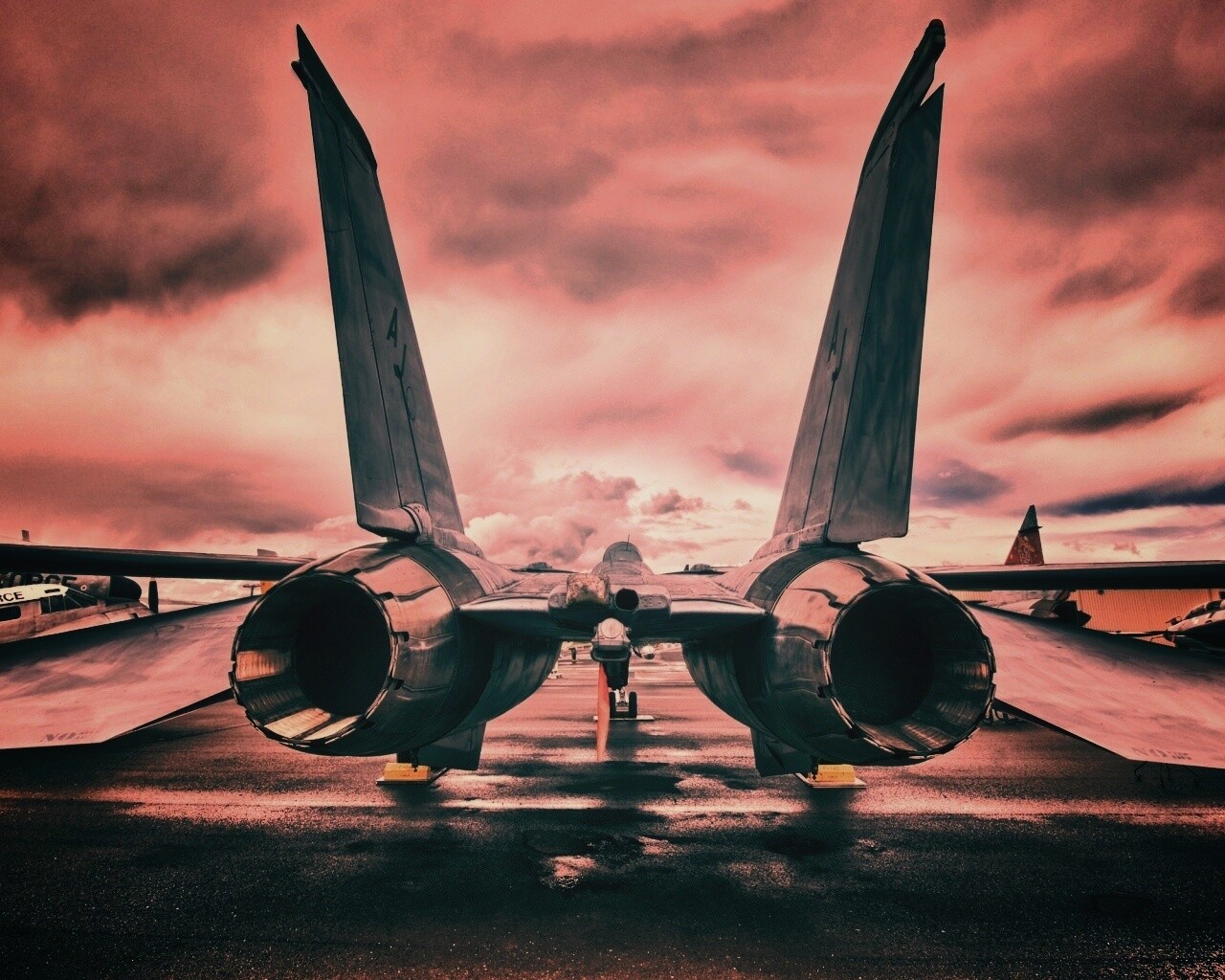 Две турбины обои