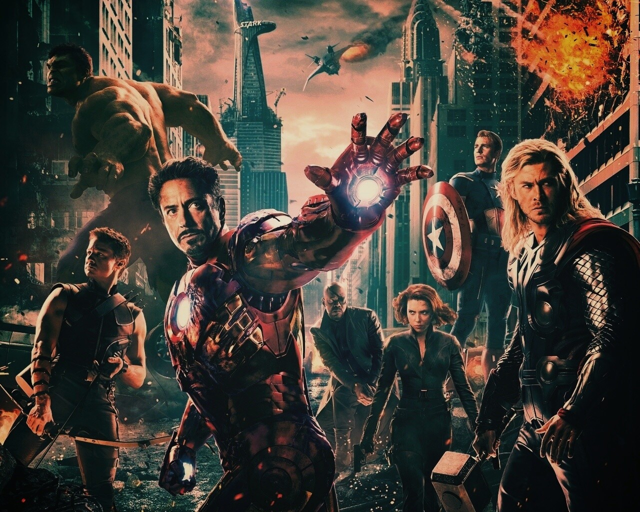 Мстители обои