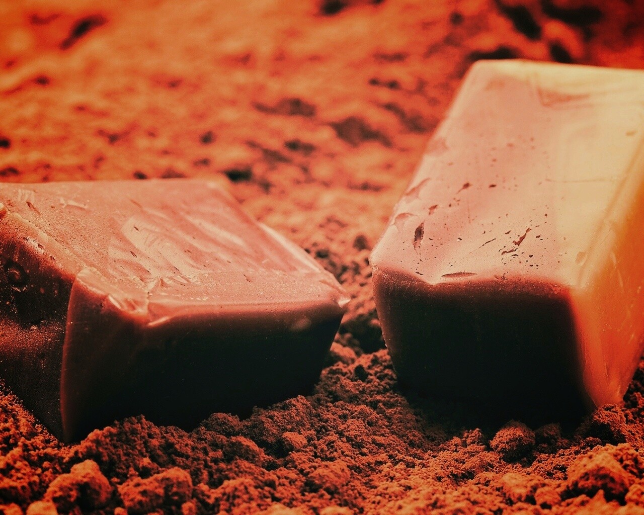 Ириски в какао обои