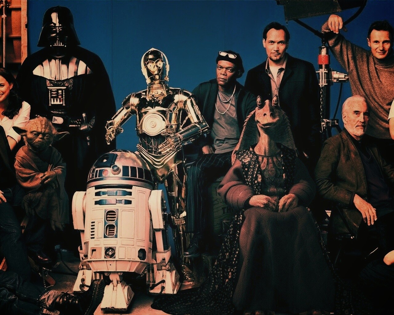 Актерский состав Звездных Воин обои