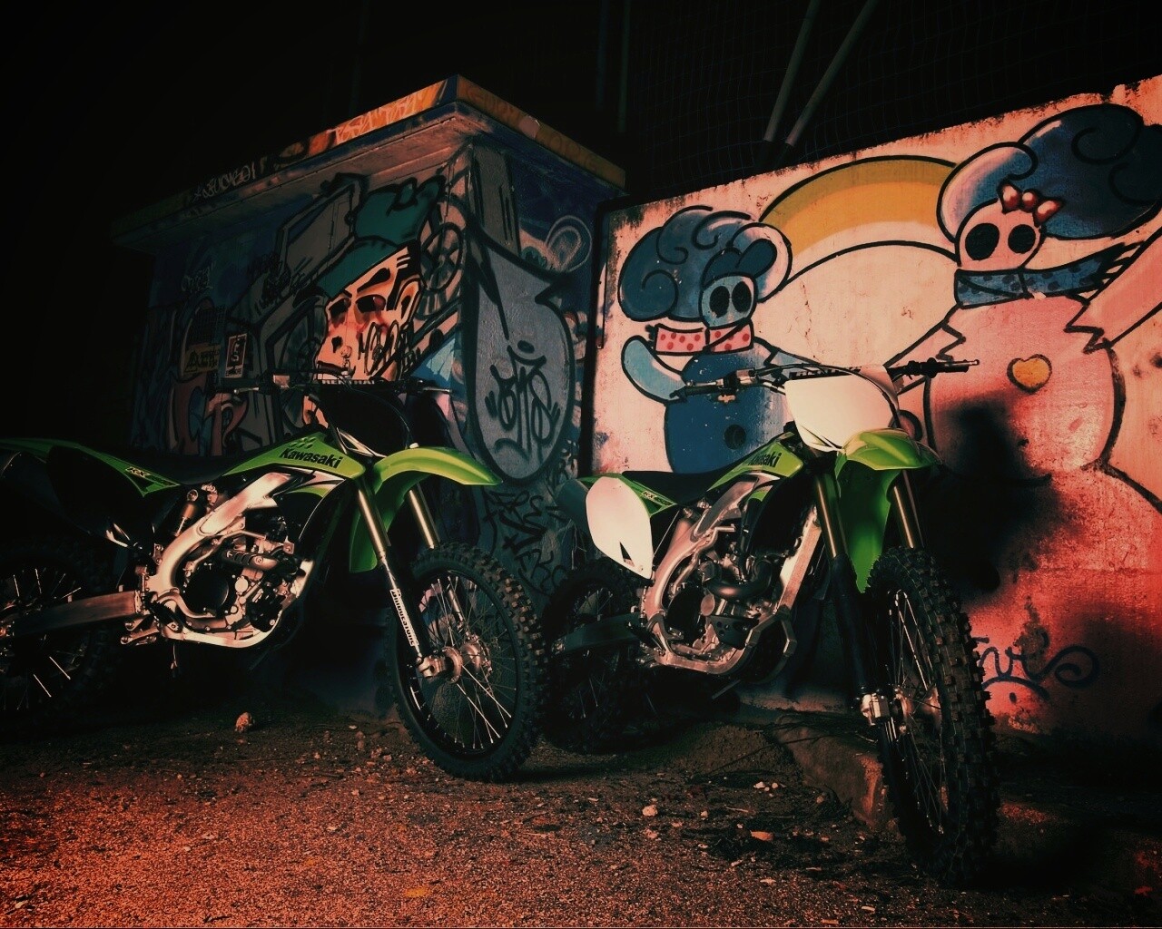 Кроссовые байки обои