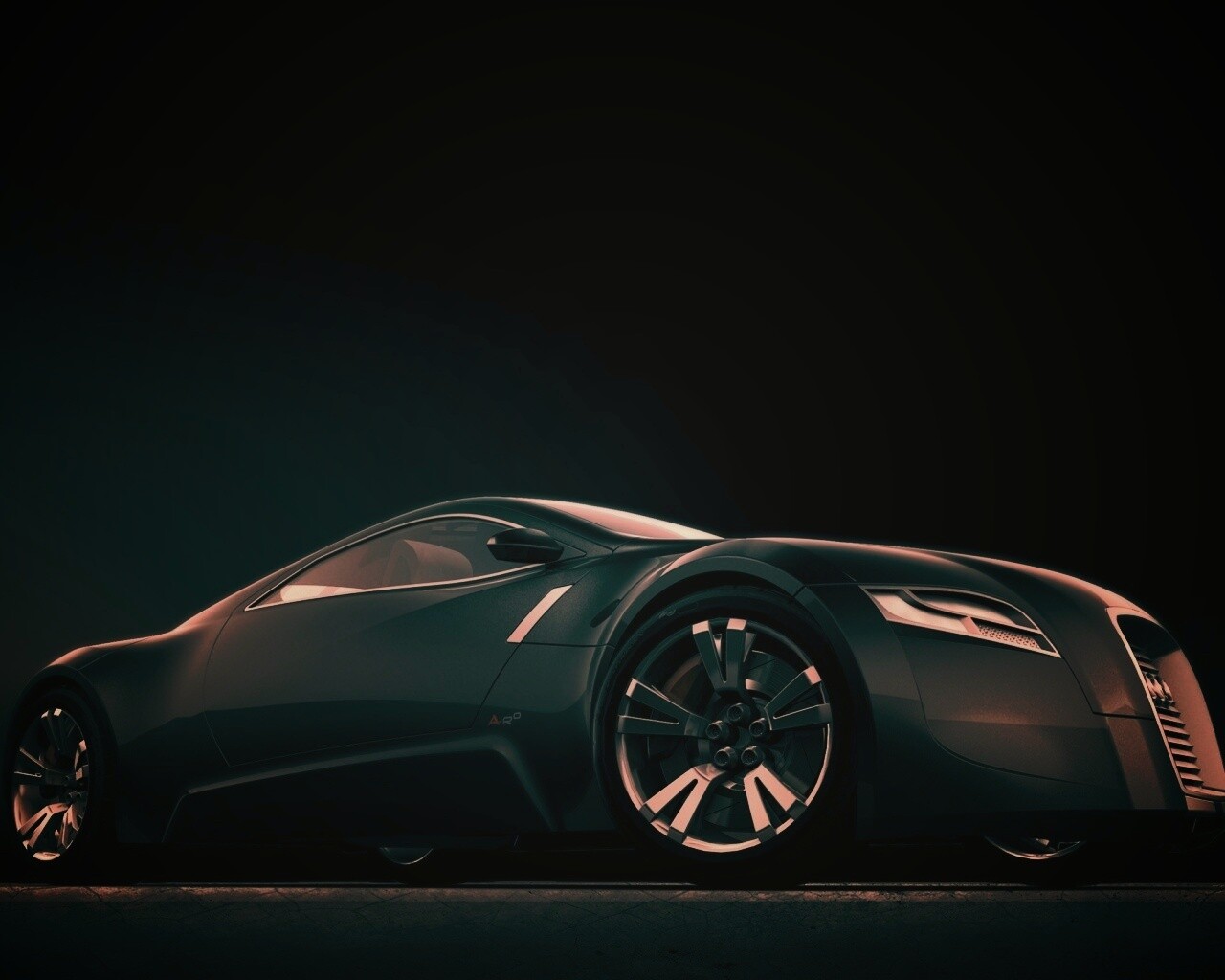 Концепт Audi R Zero обои