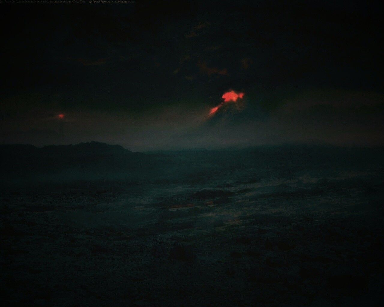 Гора Ородруин обои