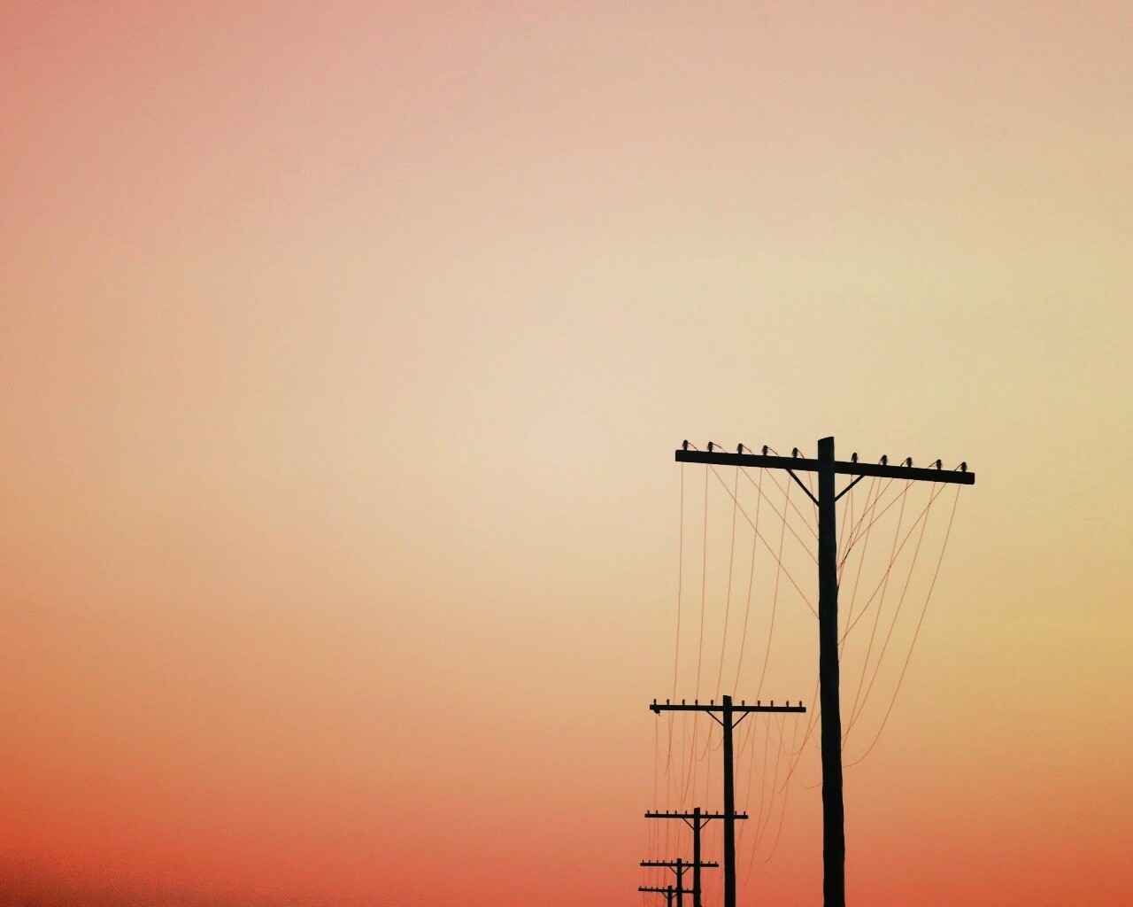 Конец проводов обои