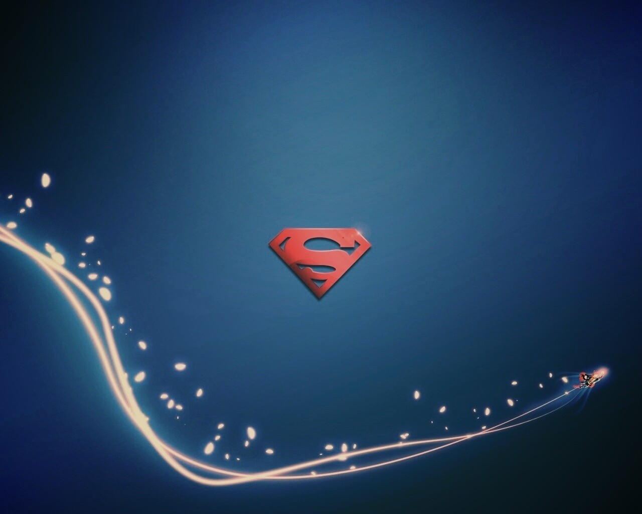Значек Супермена обои
