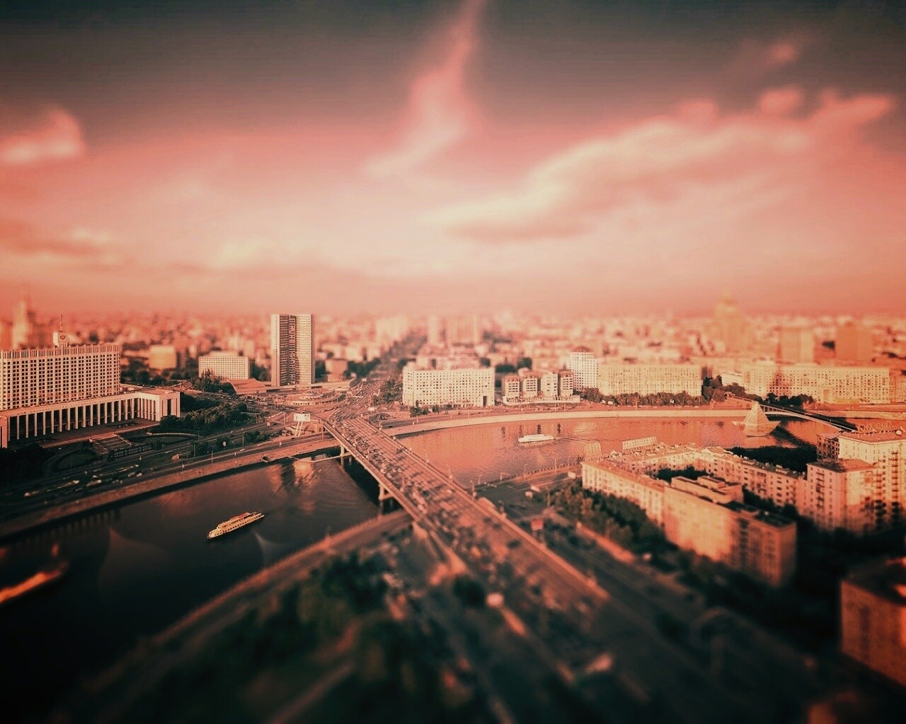 Московский пейзаж обои