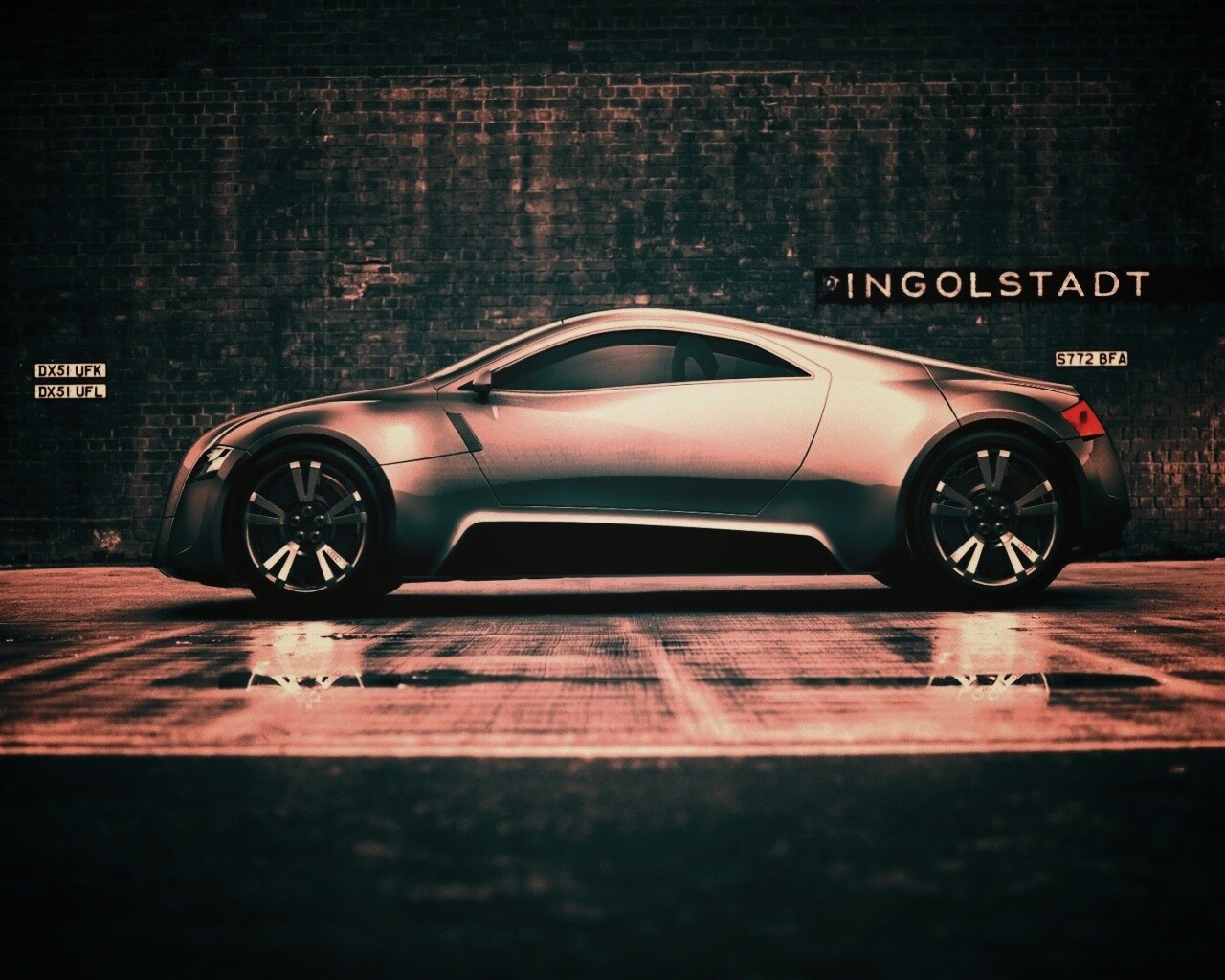 Концепт Audi R Zero обои