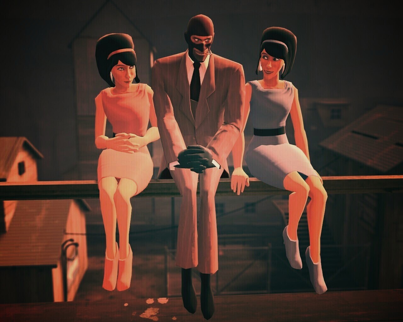 Шпион из Team Fortress 2 обои