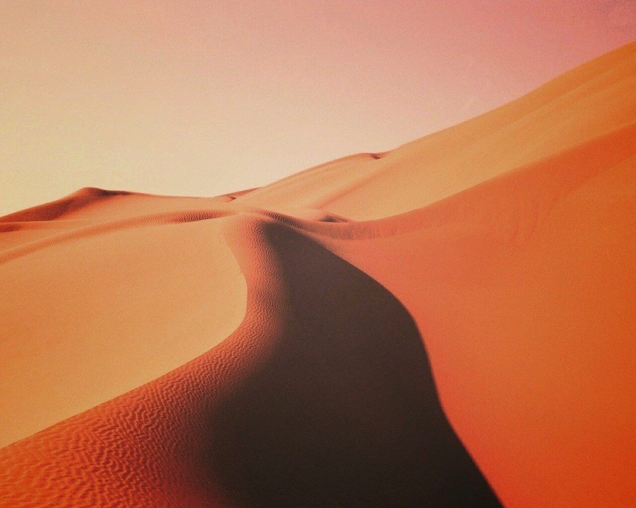 Барханы в пустыне обои