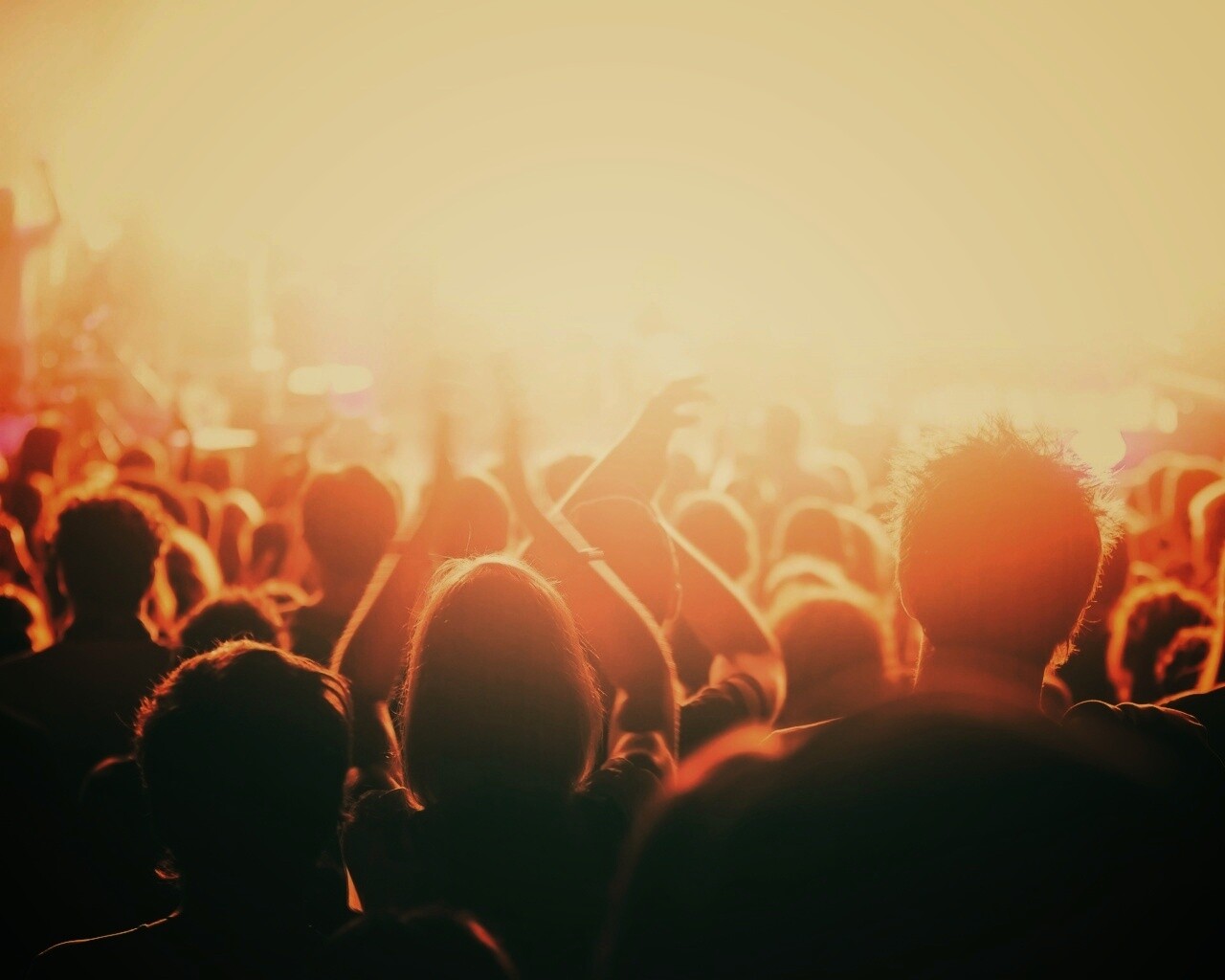 Люди на концерте обои