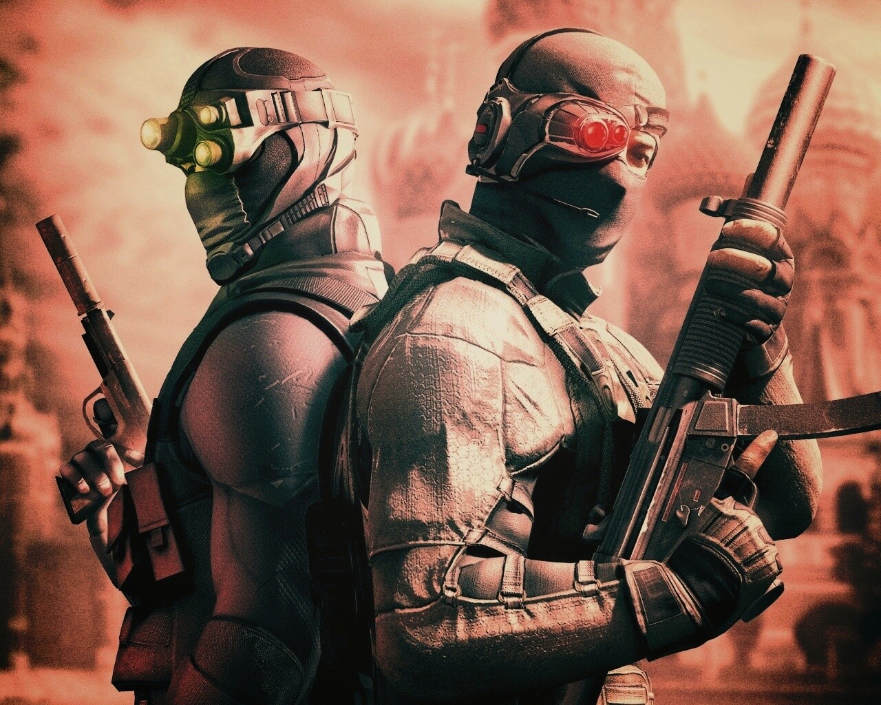 Герои Splinter Cell Conviction в Москве обои