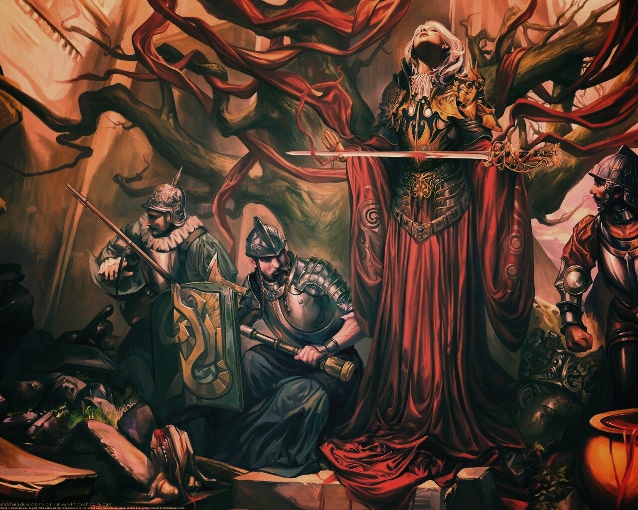 Королева с мечем обои