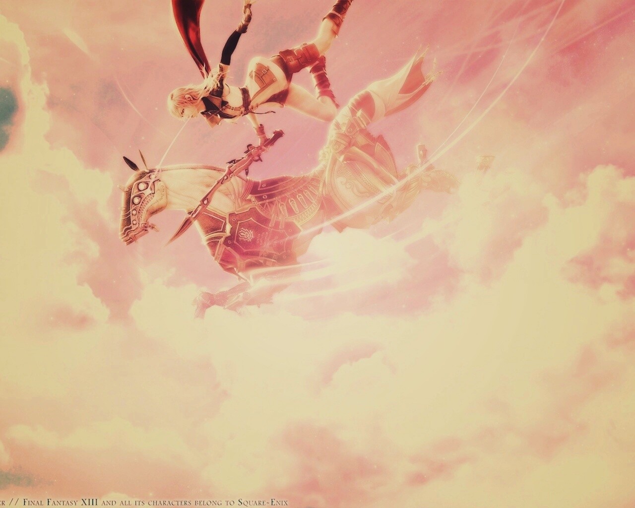 Девушка из Final Fantasy XIII обои