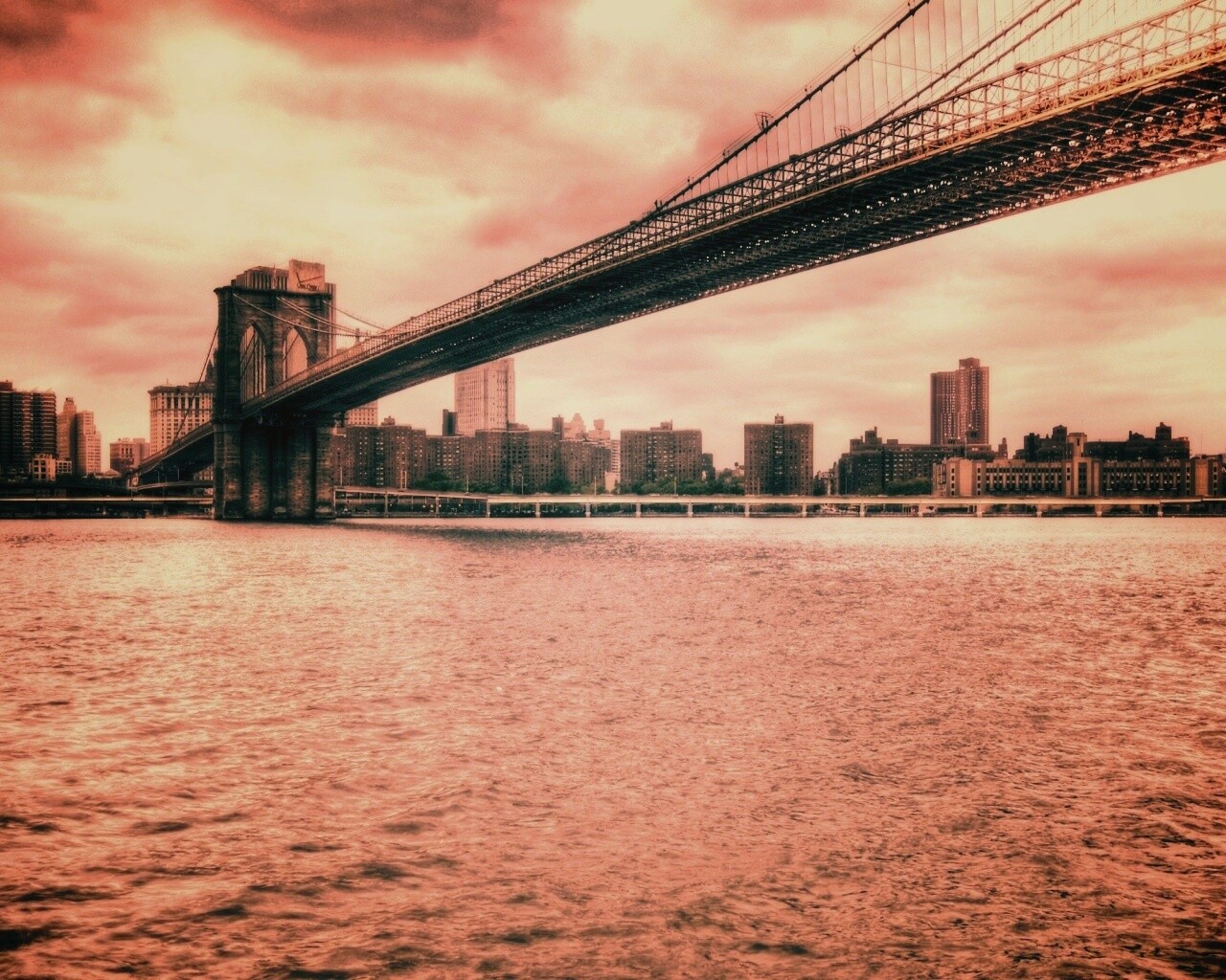 Бруклинский мост обои