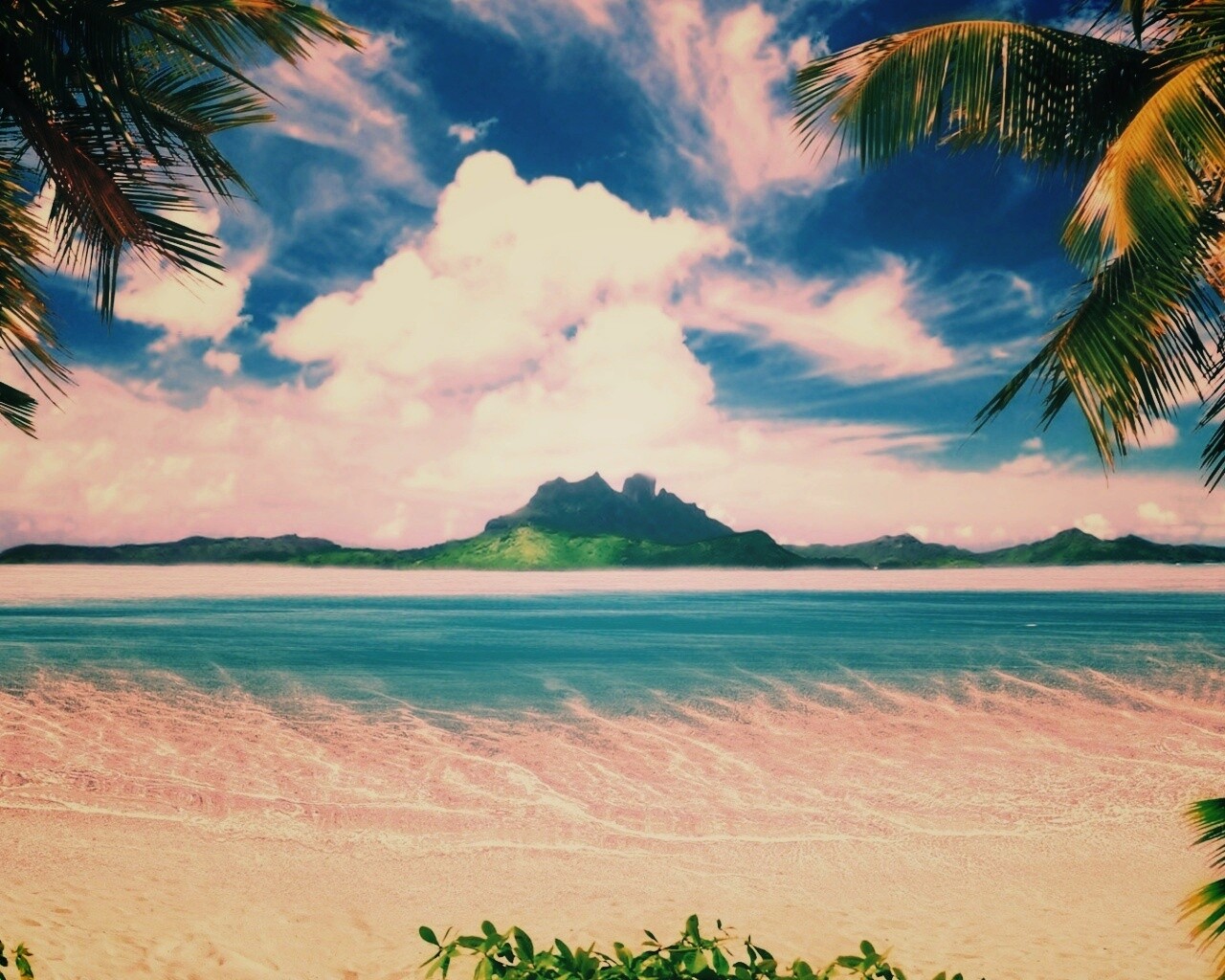 Тропический рай обои