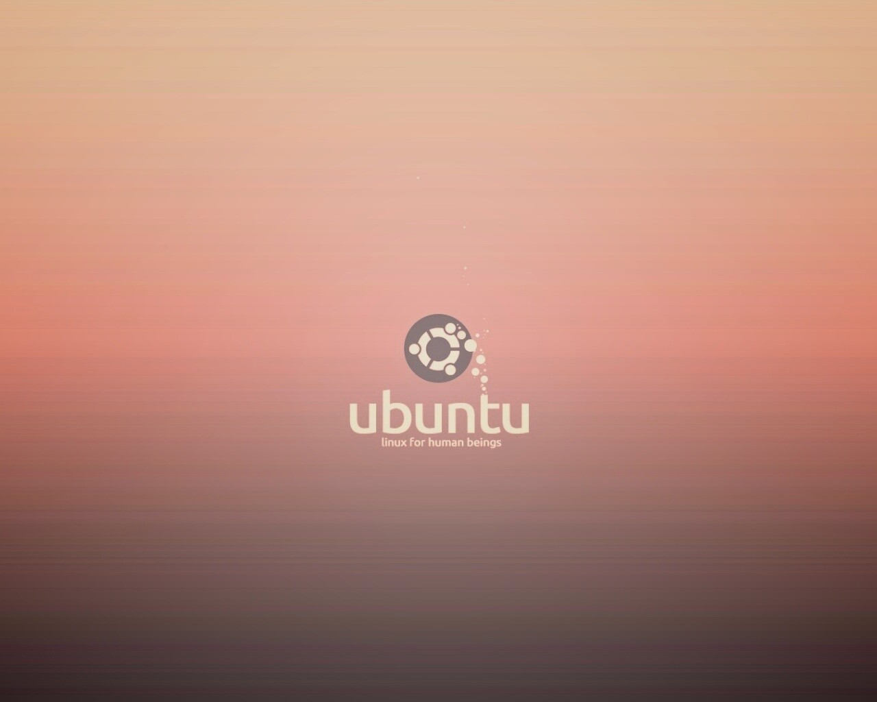 Логотип Ubuntu обои