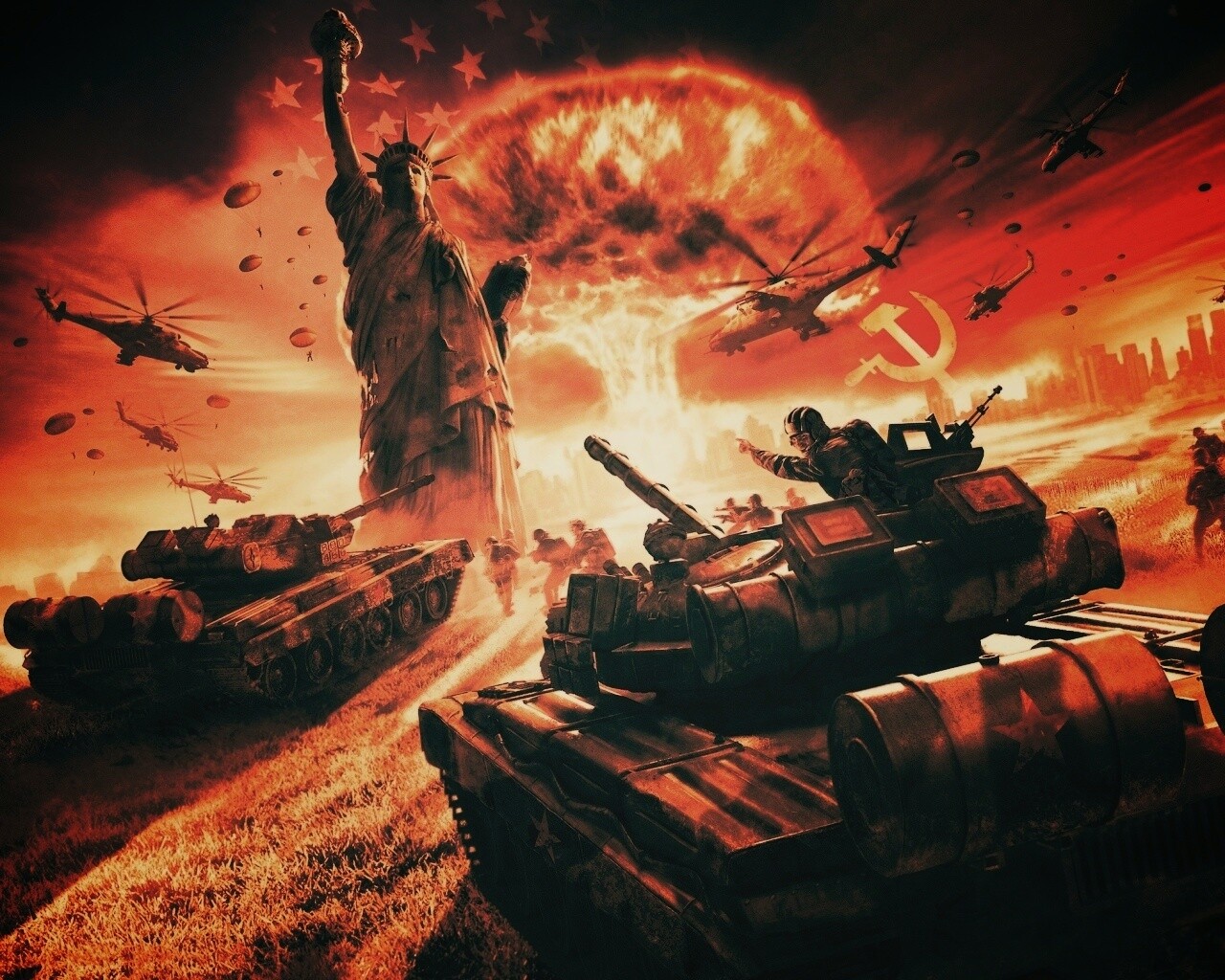 Победа СССР над Америкой обои