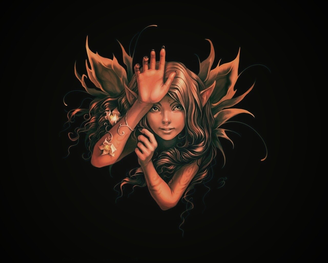 Лесная фея обои