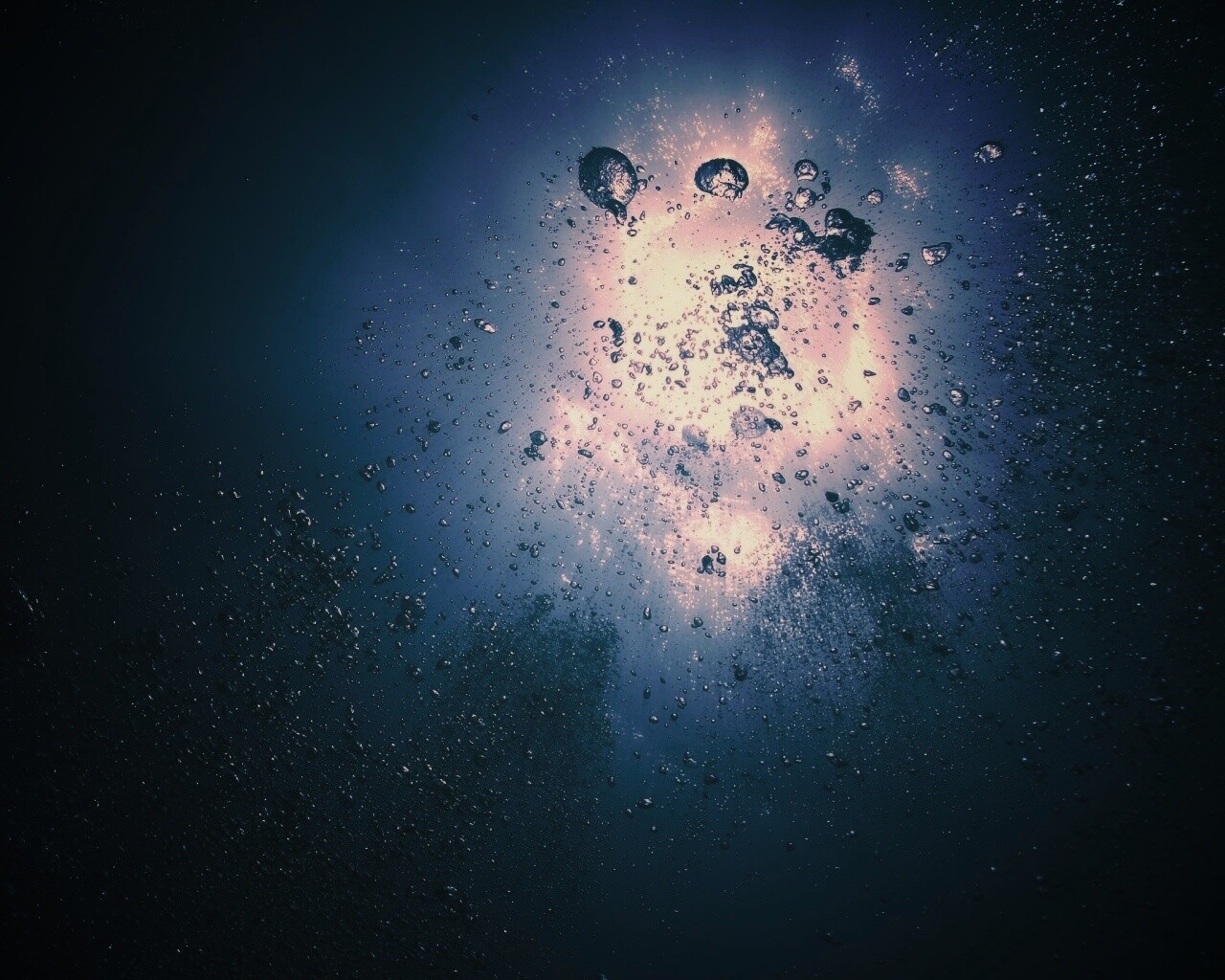 Всплывающие пузыри обои