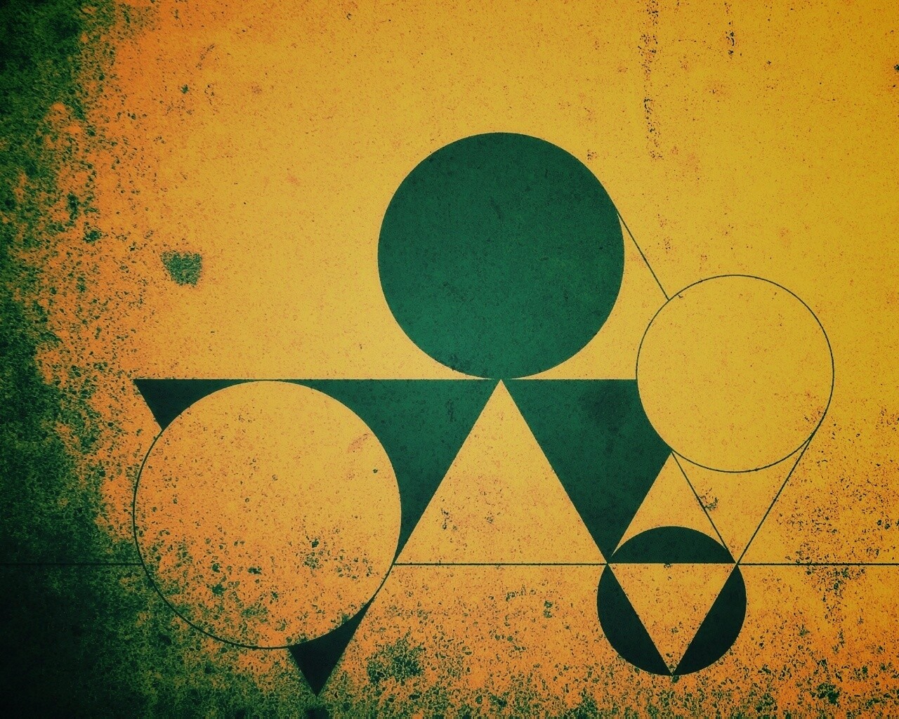 Структура из геометрических фигур обои