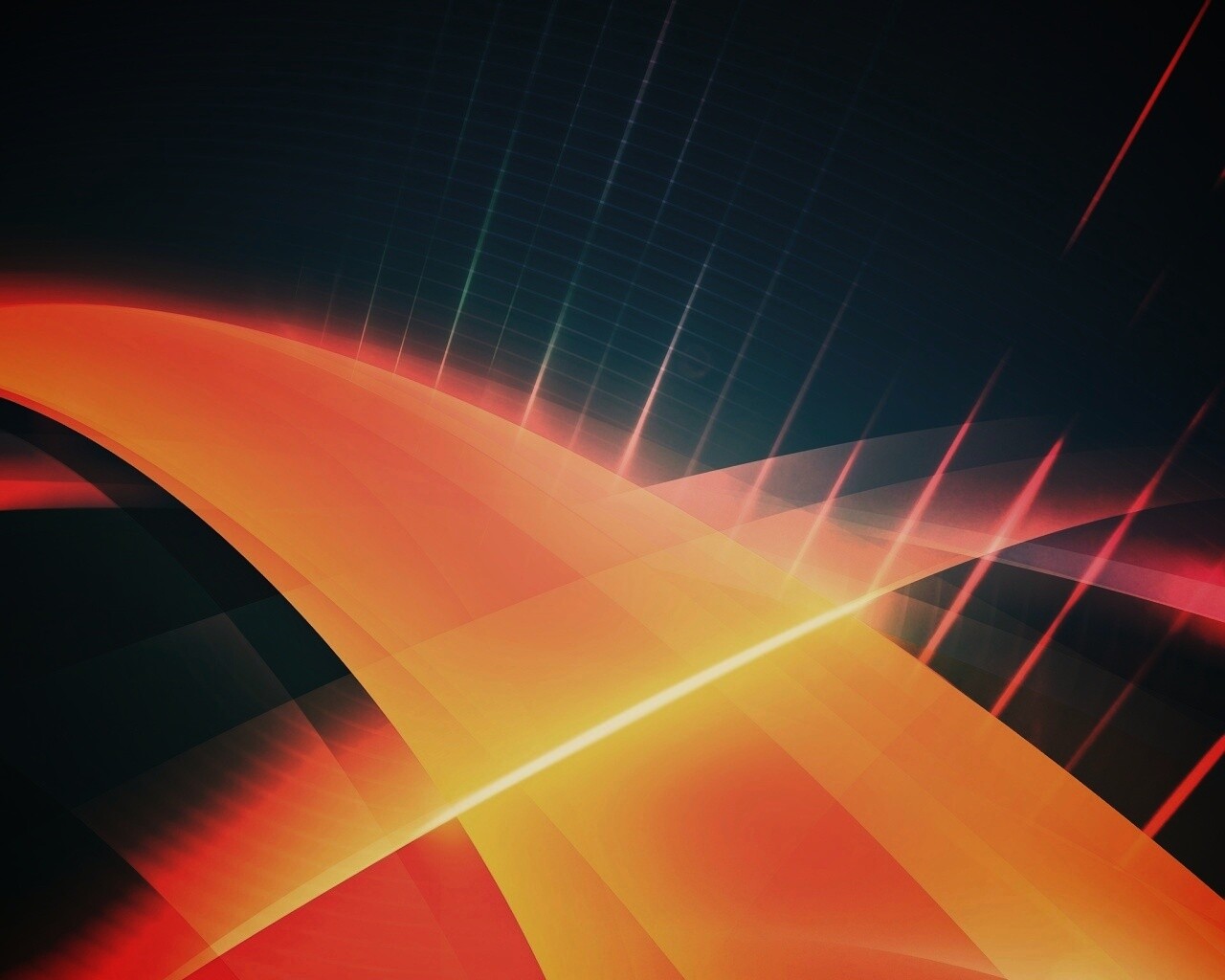 Пересекающиеся оранжевые полосы обои