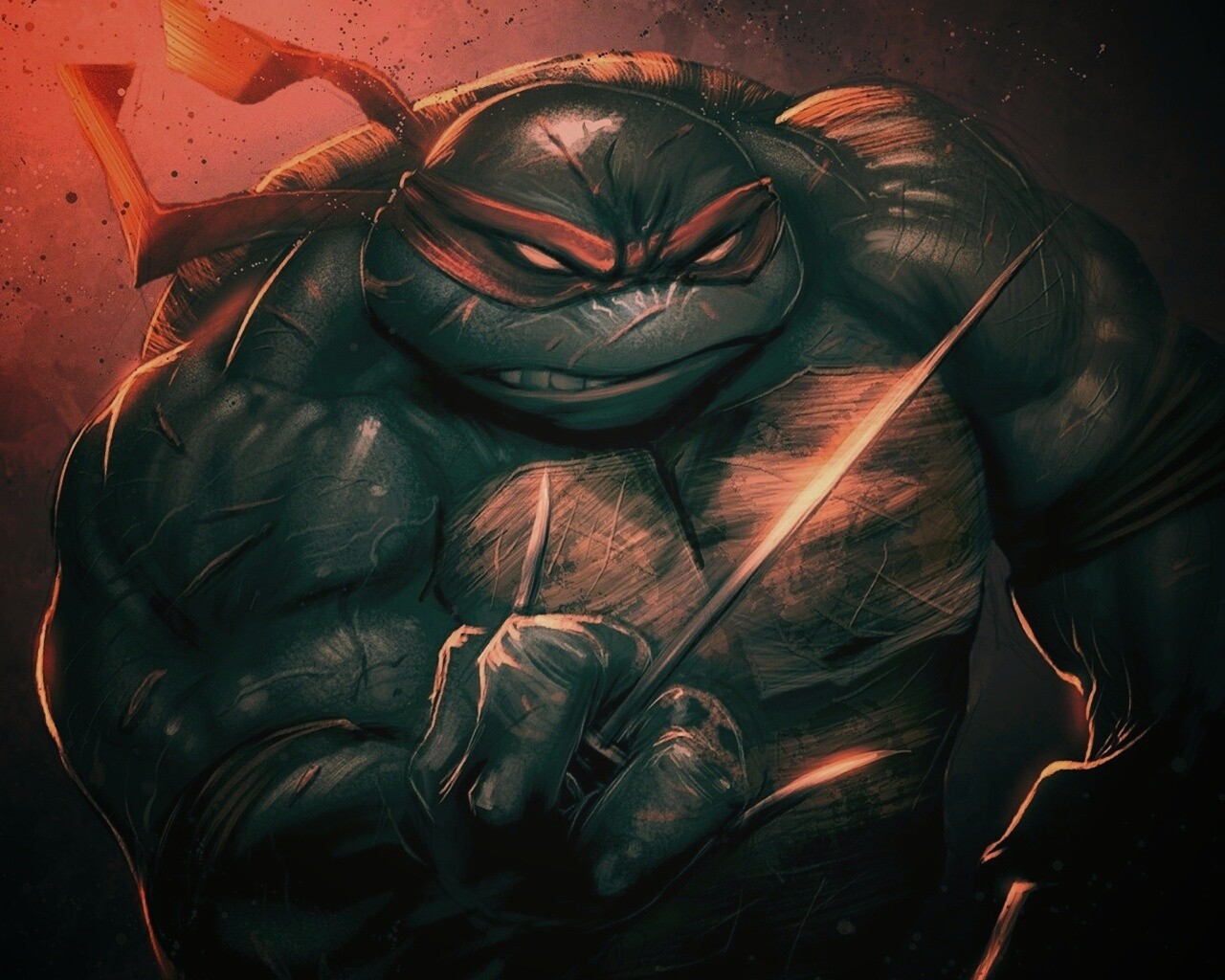 Накаченный Рафаэль обои