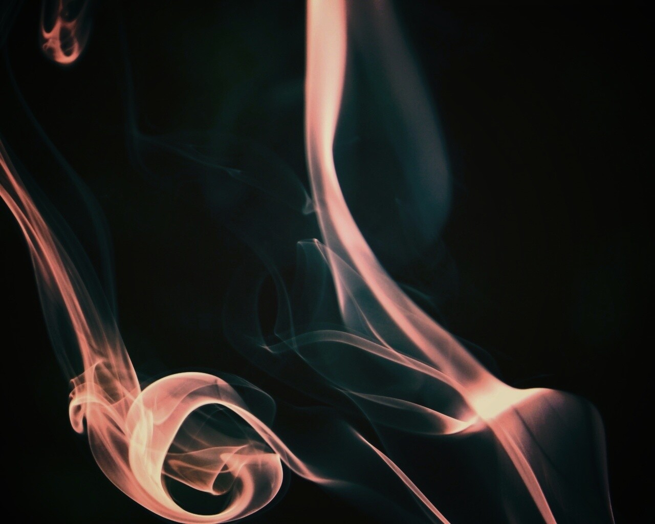 Белый дым обои