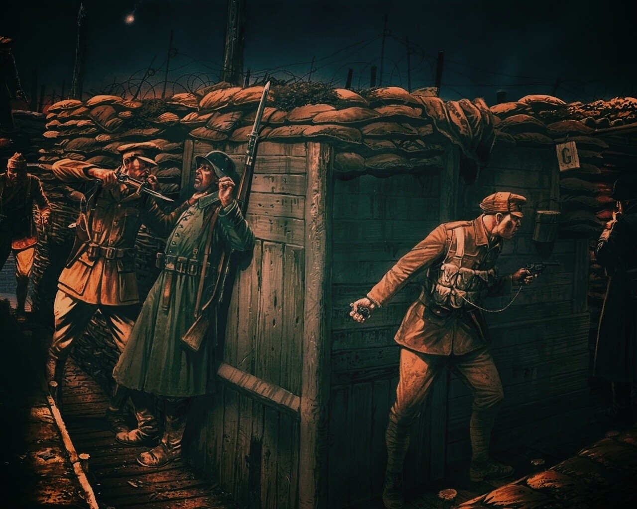 Арт на тему войны обои