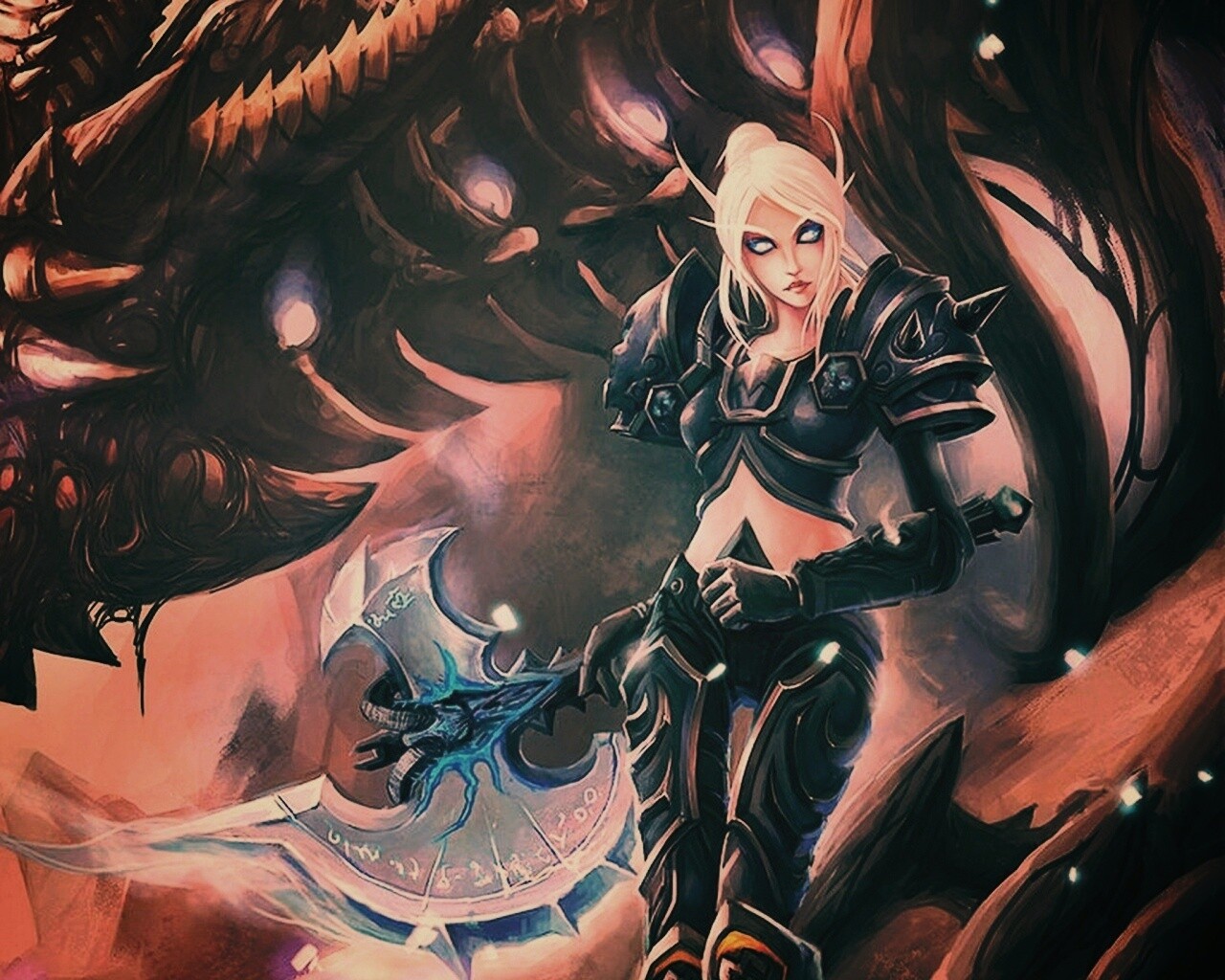 Героиня MMORPG обои