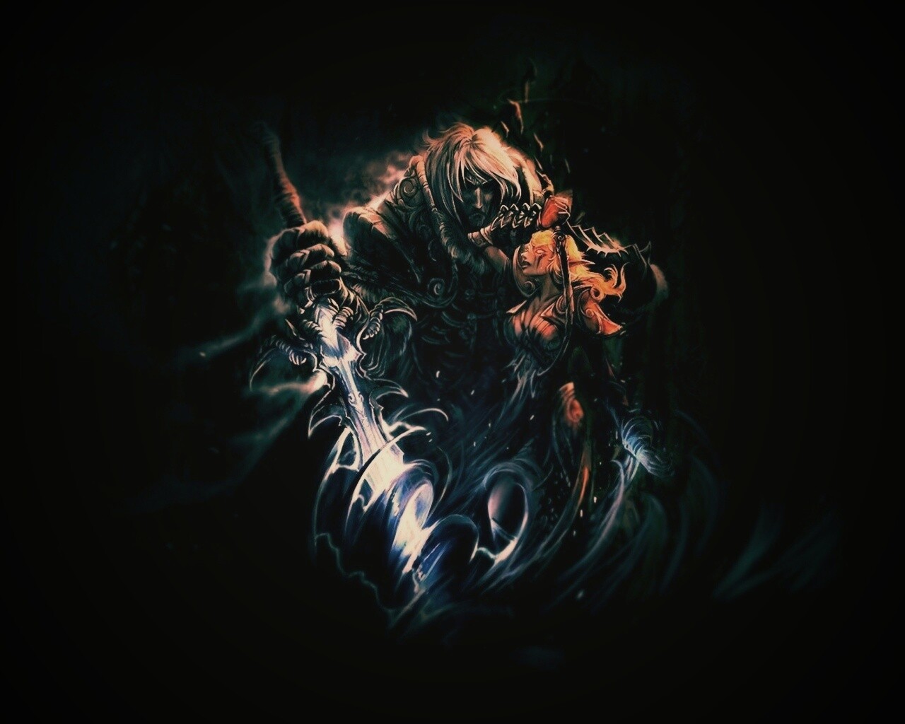 Ледяной клинок обои