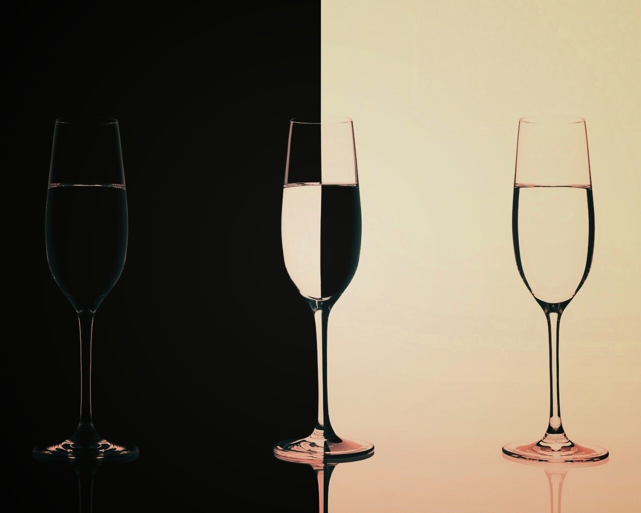 Бокалы обои