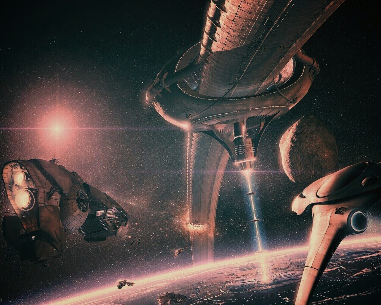 На орбите обои