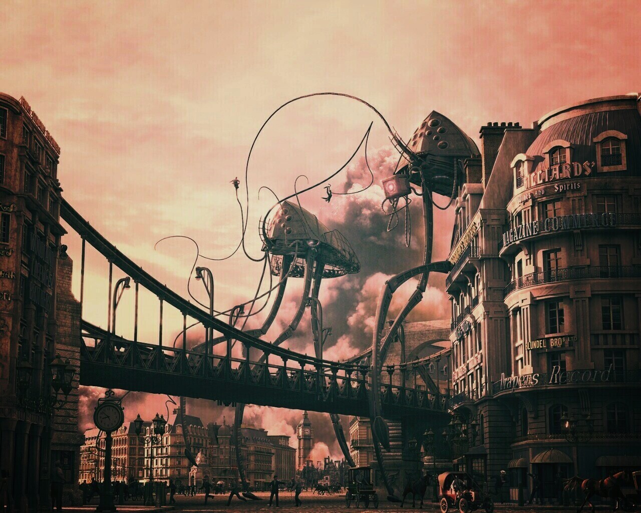 Война миров обои