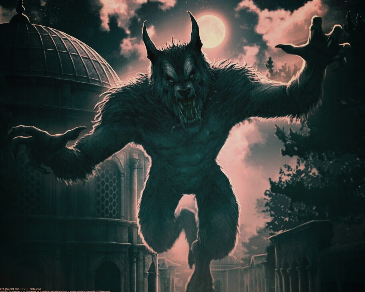 Оборотень обои