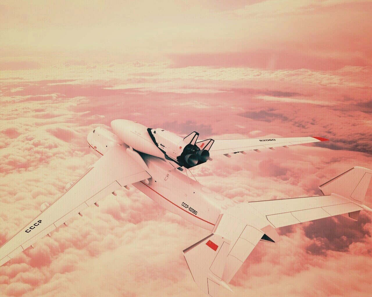 Грузовой самолёт обои