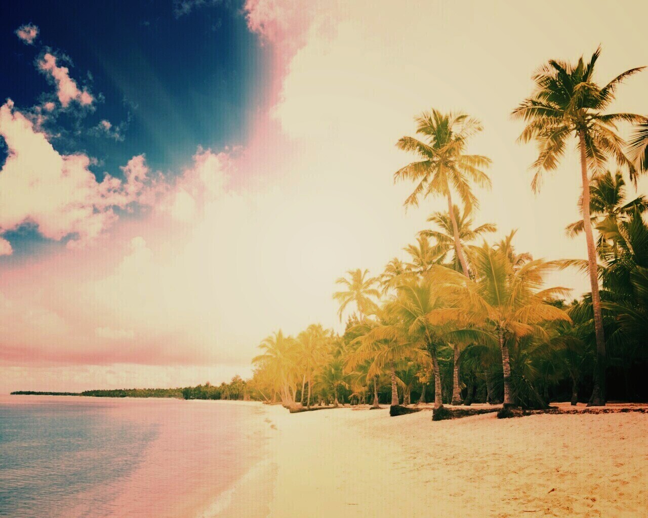 Тропическое побережье обои