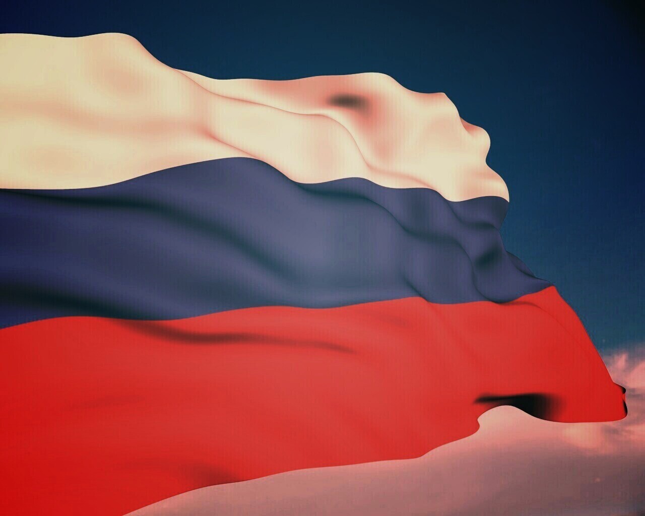Флаг России обои