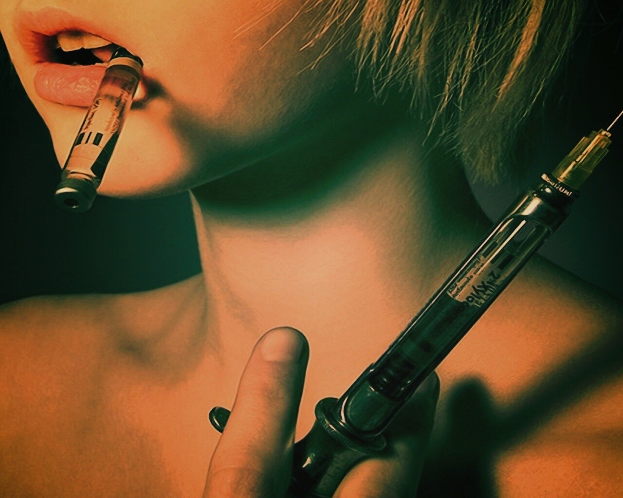 Наркоманка обои