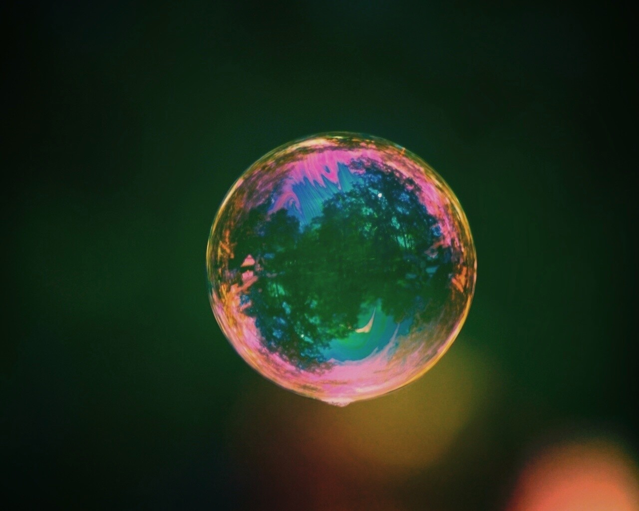 Мыльный пузырь обои