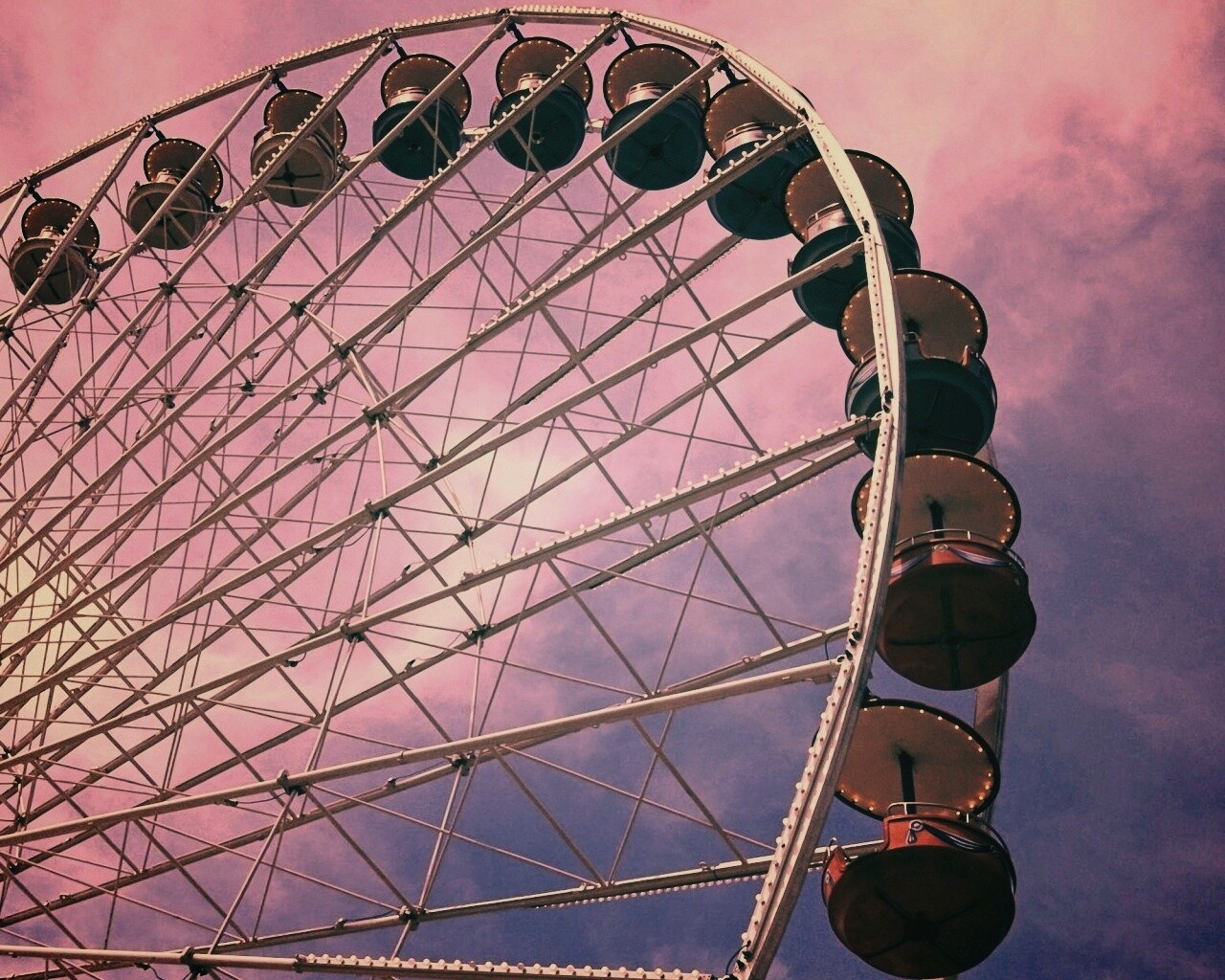 Колесо обозрения обои