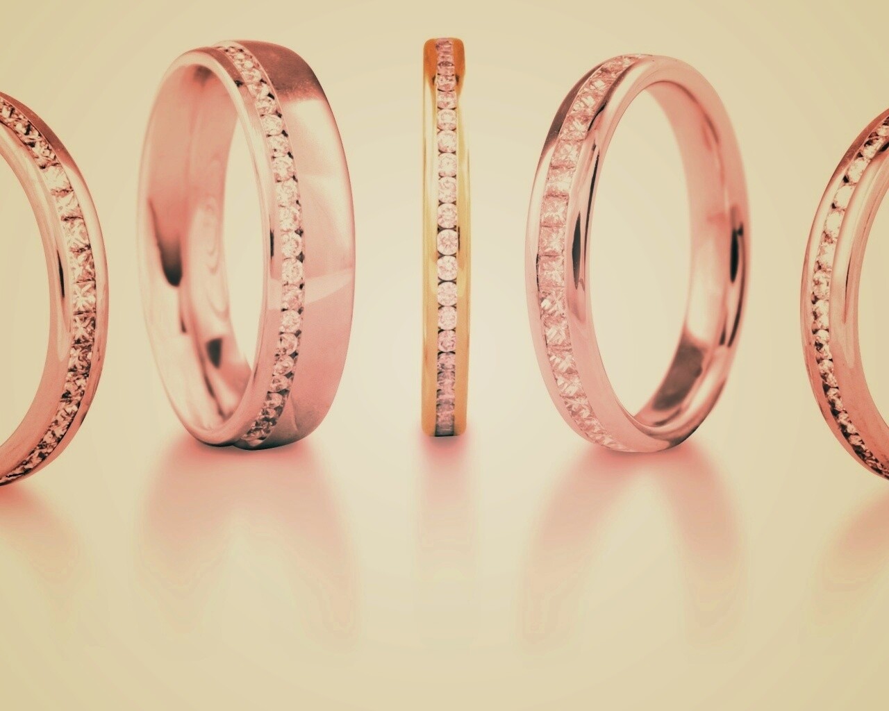 Кольца обои