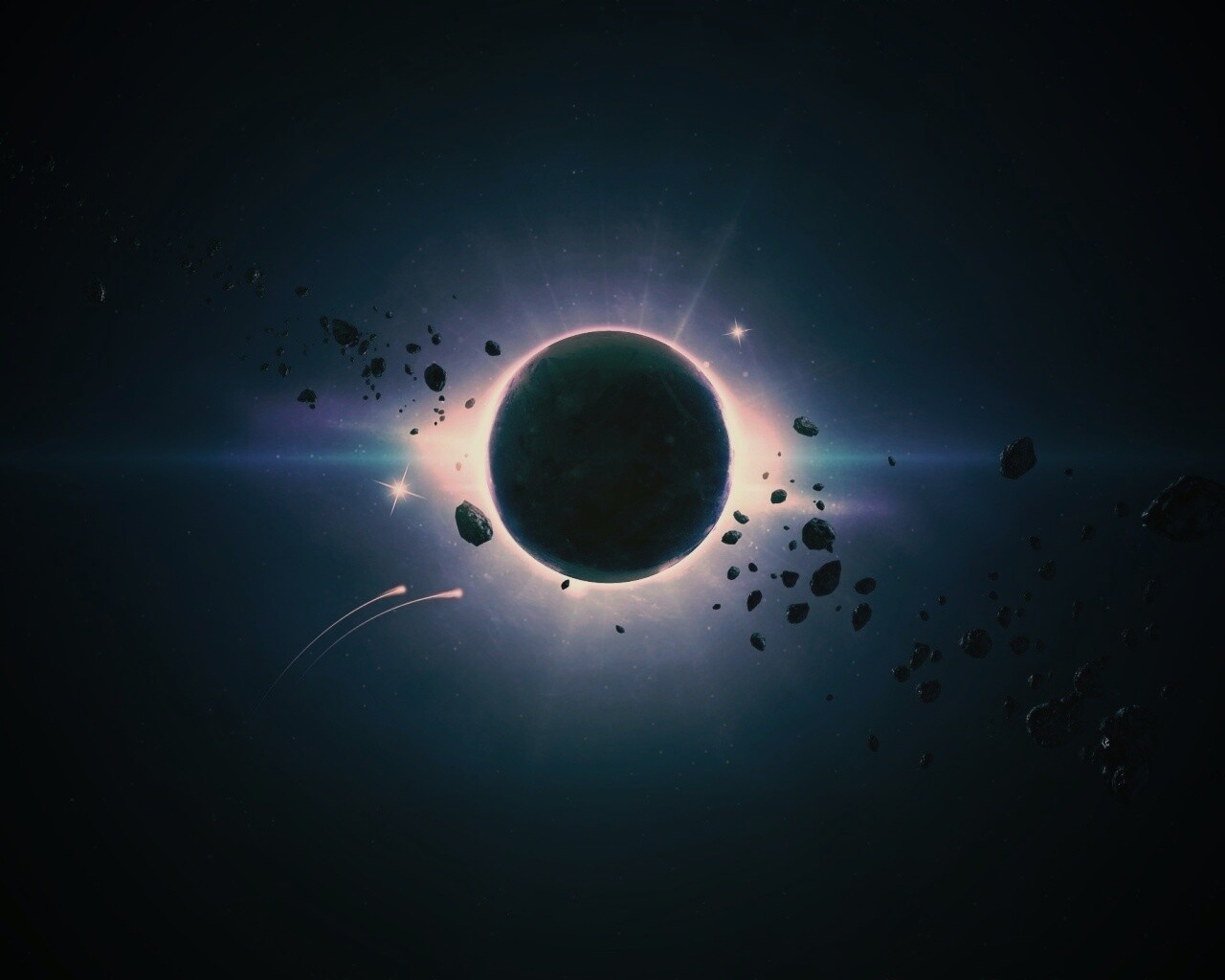 Полное затмение обои