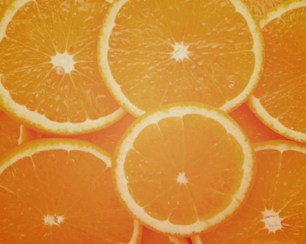 Апельсиновые дольки обои