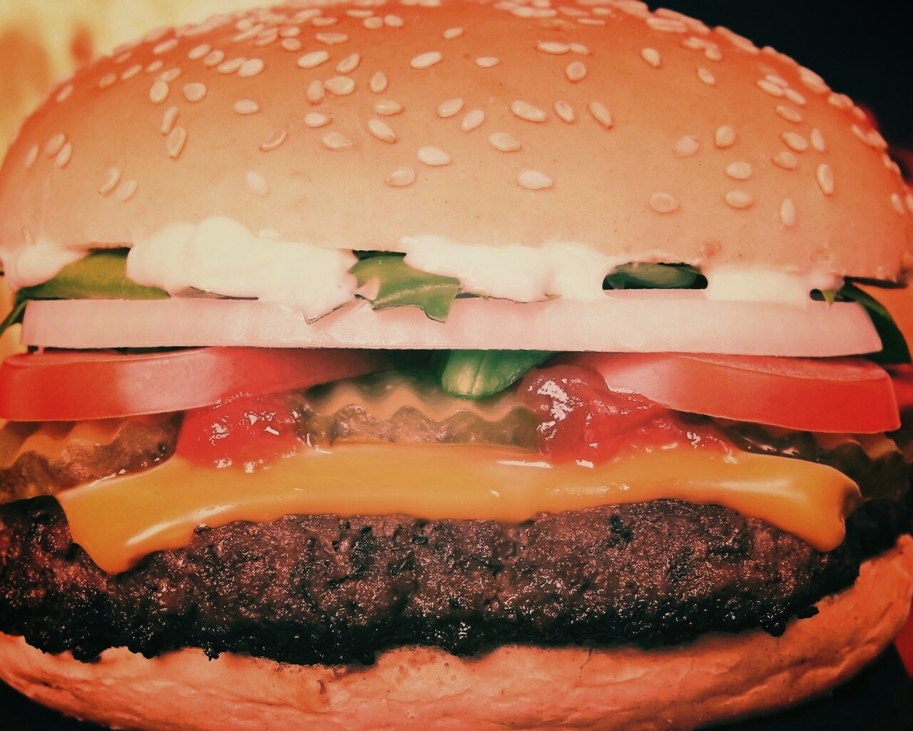 Чизбургер обои