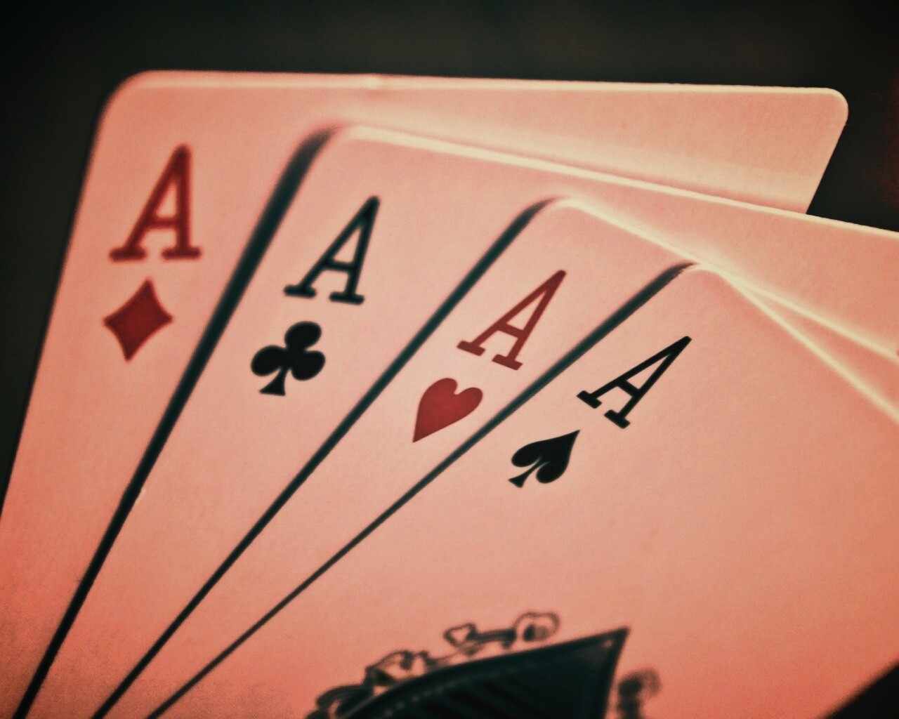 Четыре туза обои