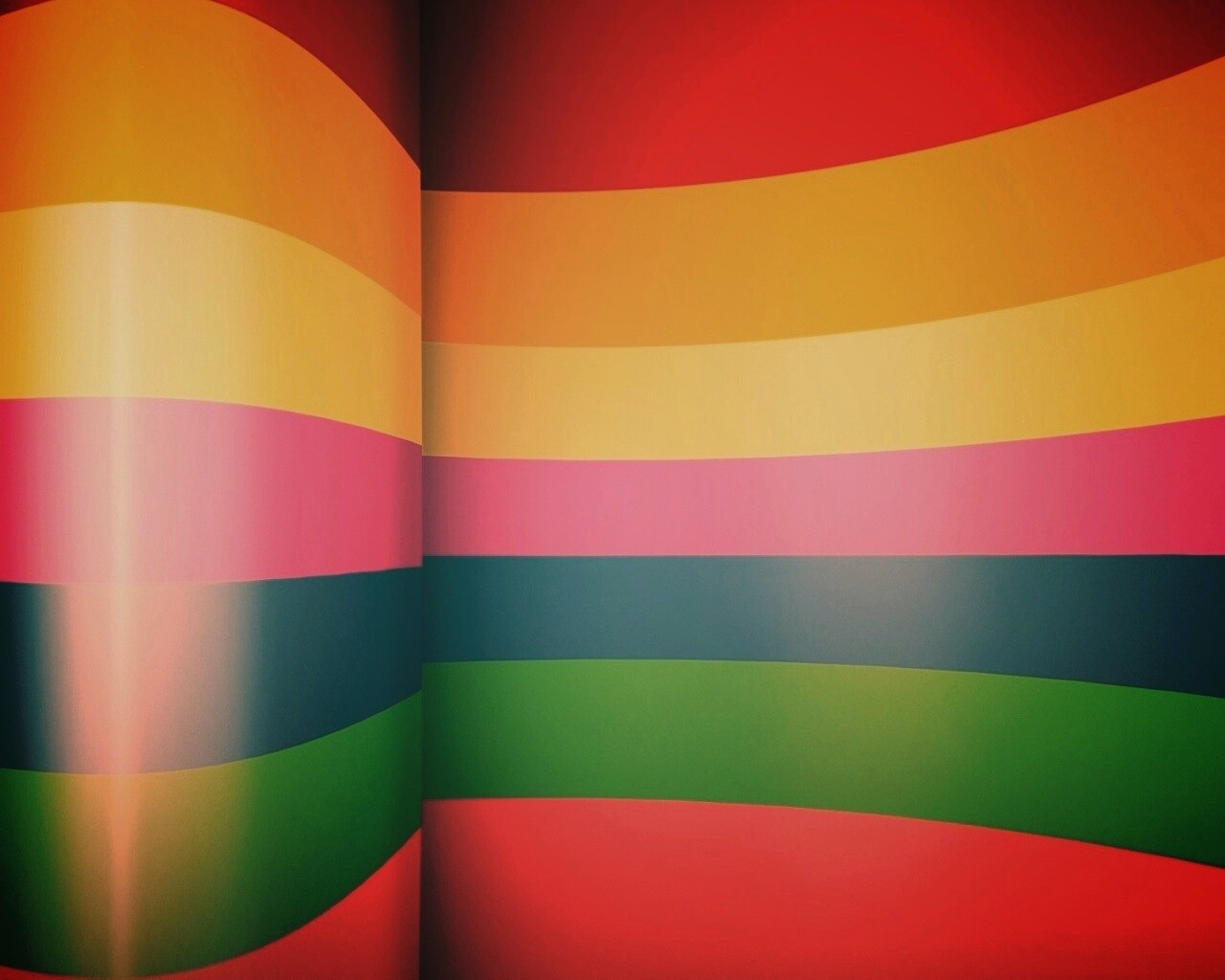 Радужные полосы обои