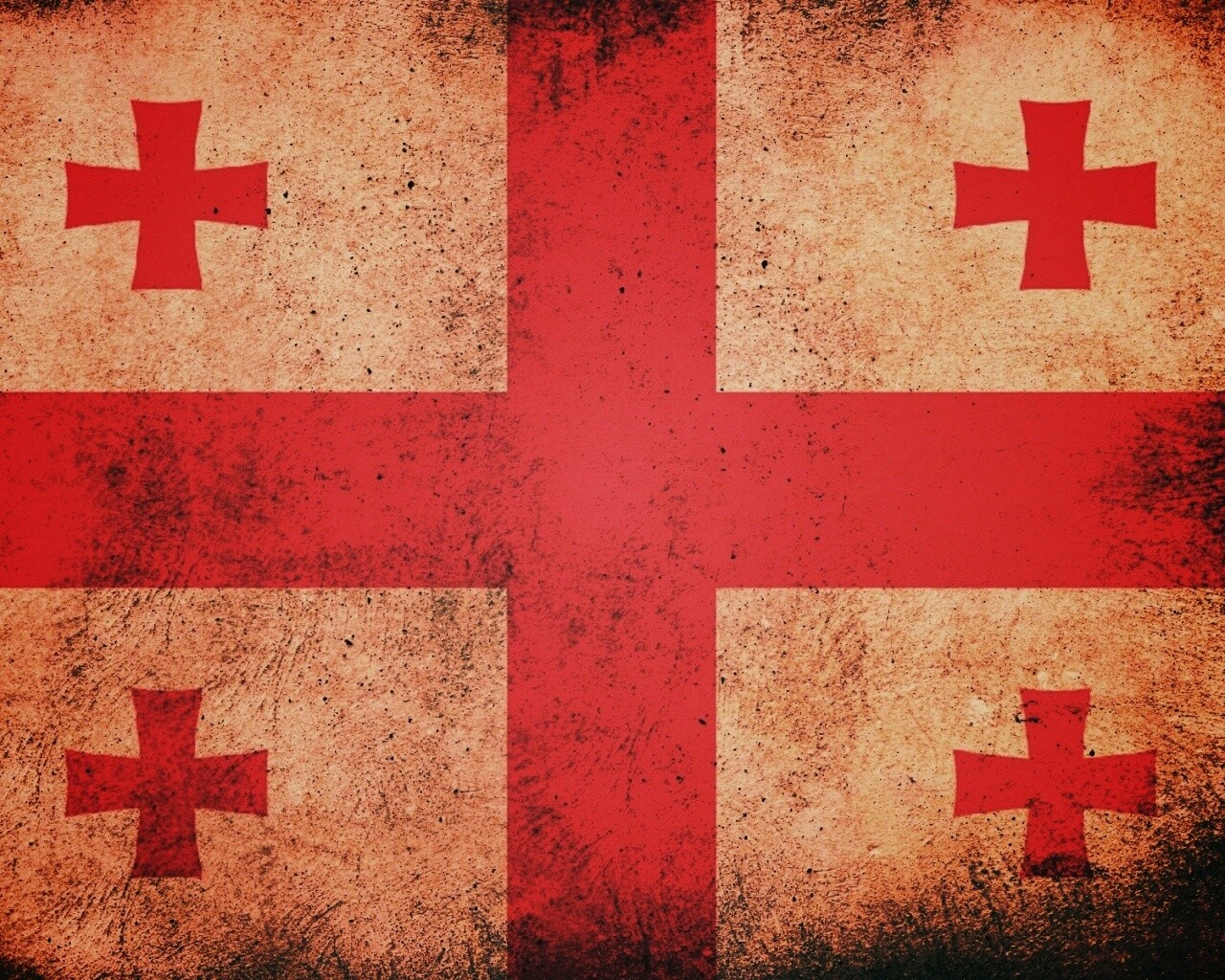 Флаг Грузии обои