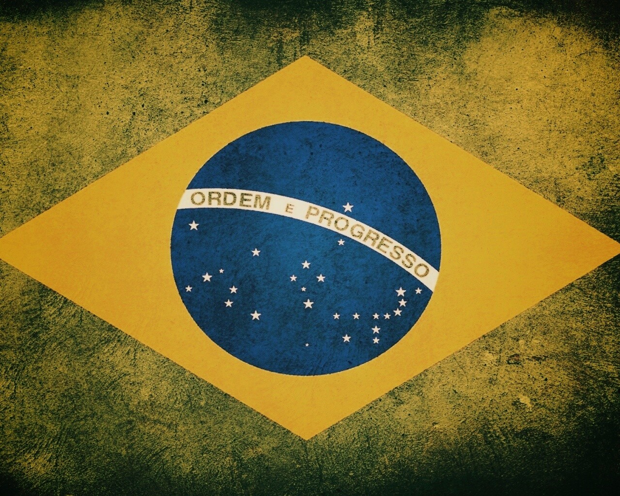 Флаг Бразилии обои