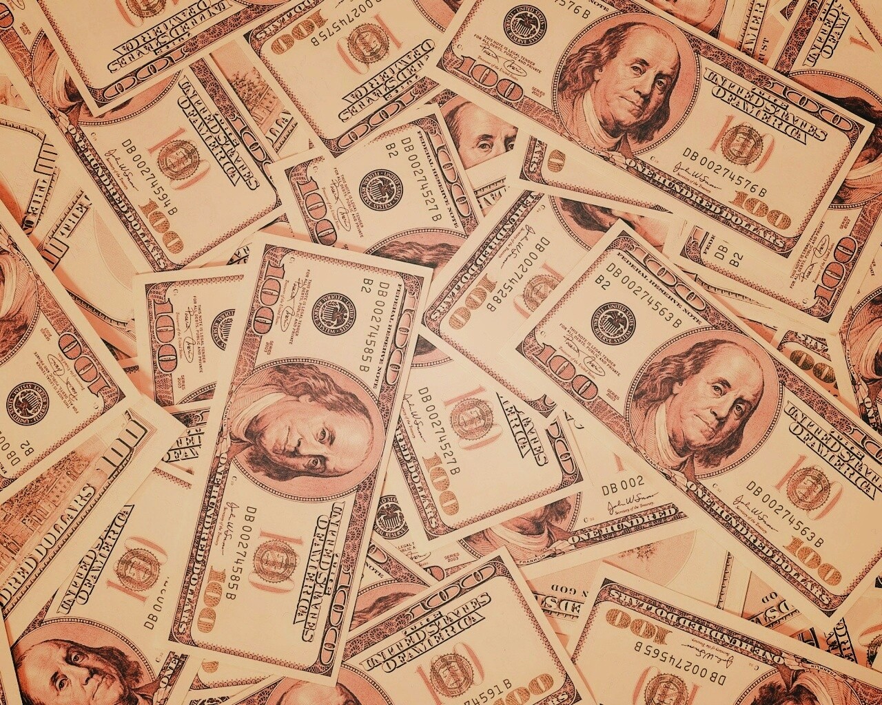 Доллары обои